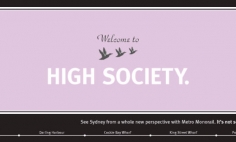 Welcome to High Society Advertisement